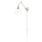 Z-Lite Gayson Wall Sconce, 1-Light, 7.75 In.W x 30.5 In.L x 7.75 In.H, Brushed Nickel/Brushed Nickel 348S-BN - alternate 2